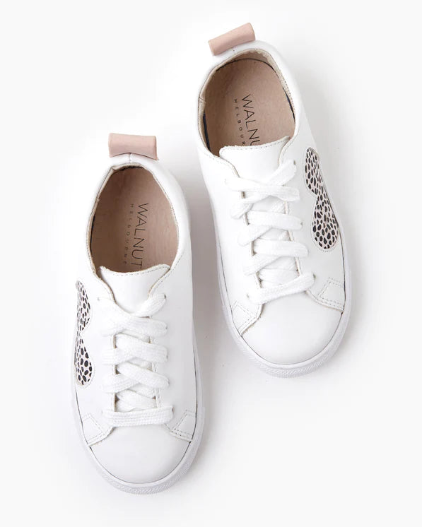 Walnut Heart Mini Sneaker