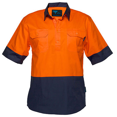 Prime Mover 2 Tone Half Open Lightweight S/S