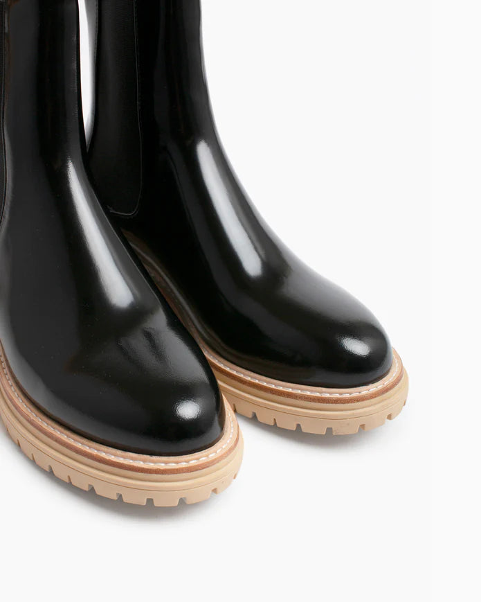 Walnut Oak Leather Boot