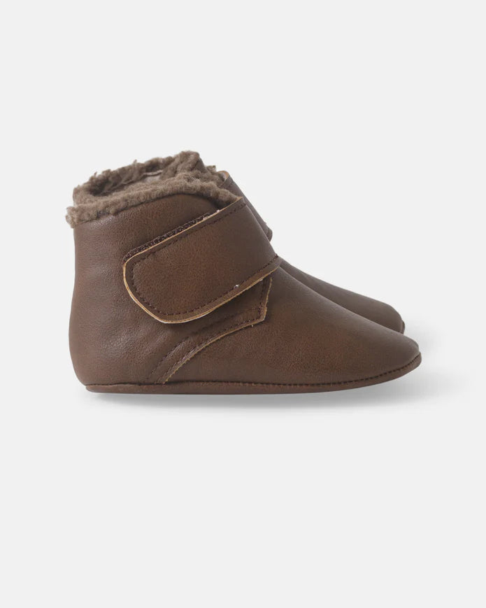 Walnut Pedro Bootie