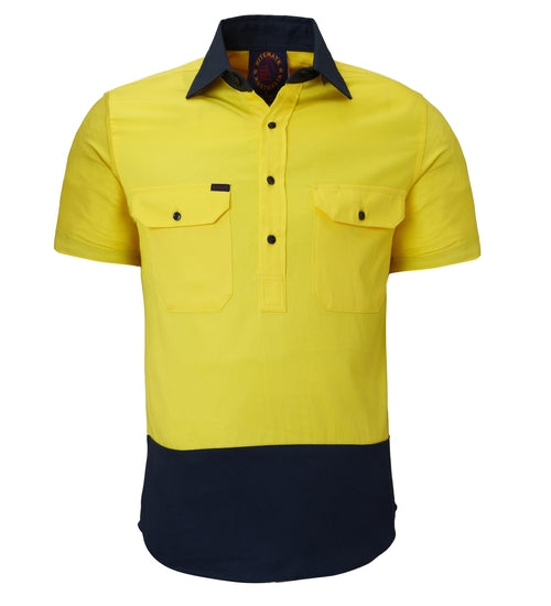 Ritemate 2Tone Half Open S/S shirt