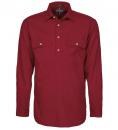 Pilbara Men's Closed Front L/S Shirt