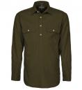 Pilbara Men's Closed Front L/S Shirt