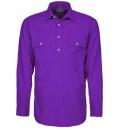 Pilbara Men's Closed Front L/S Shirt