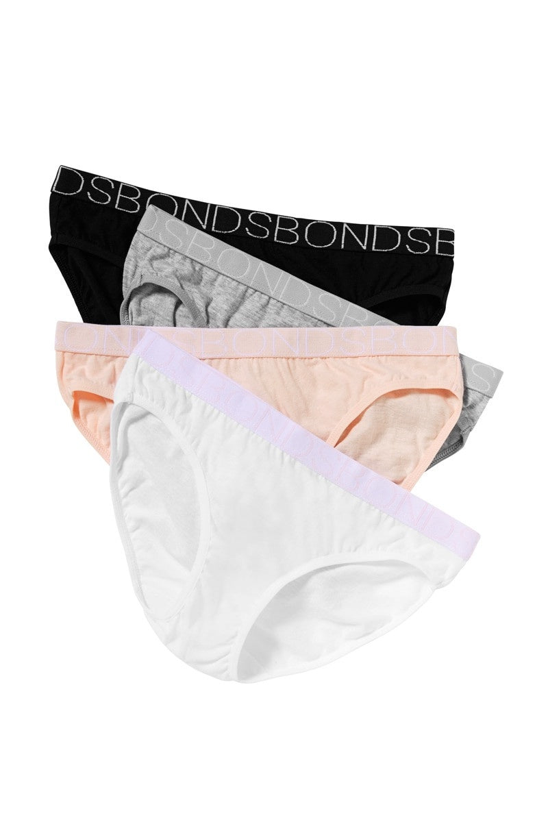 Bonds Girls Bikini Brief 4PK