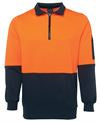 JB Hi Vis Half Zip Fleecy