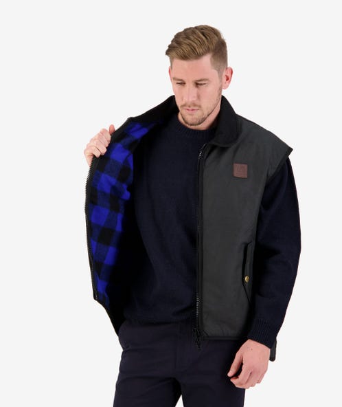 Swandri Foxton Wool Lined Vest