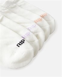 Ripcurl Ankle Sock - Girl 5PK