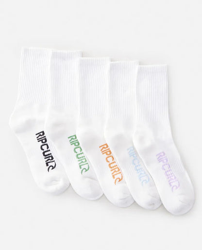 Ripcurl Boys School Crew Sock 5-pack