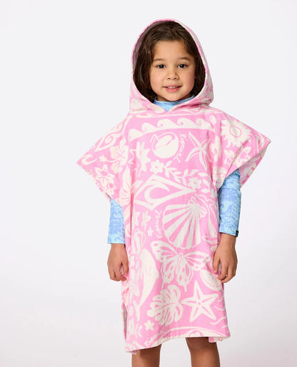 Ripcurl Mixed Snap Hooded Towel- Girl
