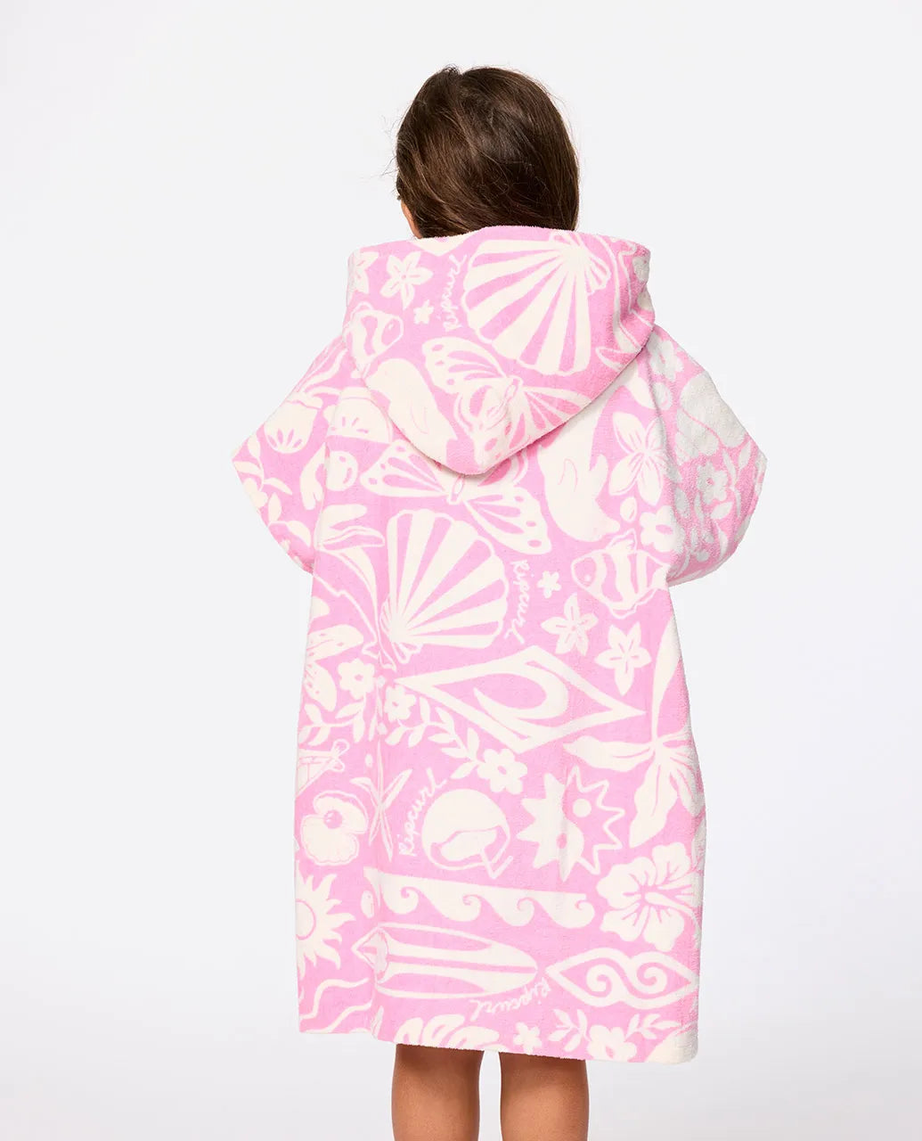 Ripcurl Mixed Snap Hooded Towel- Girl