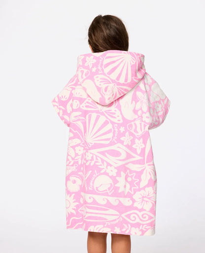 Ripcurl Mixed Snap Hooded Towel- Girl