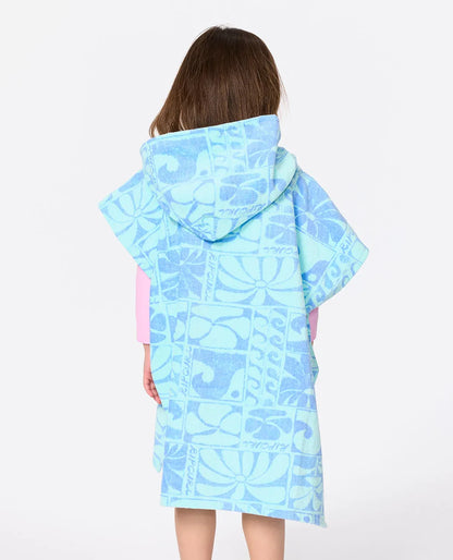 Ripcurl Mixed Snap Hooded Towel- Girl