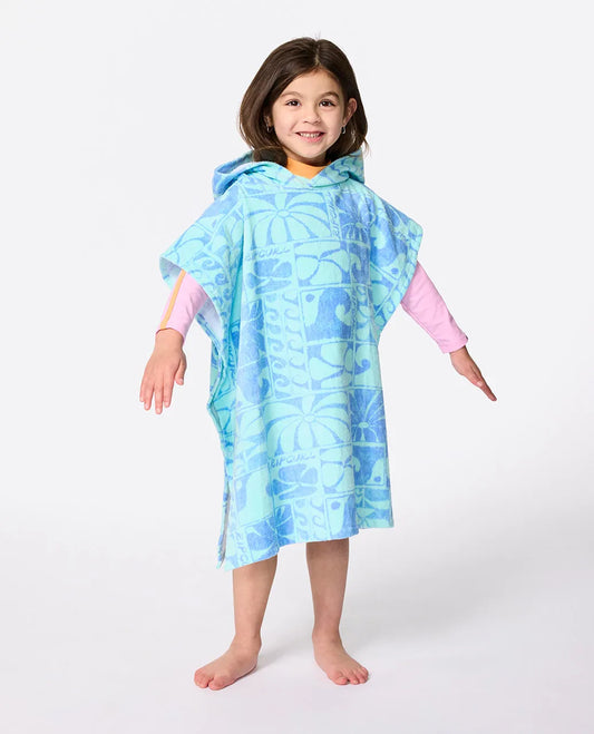 Ripcurl Mixed Snap Hooded Towel- Girl