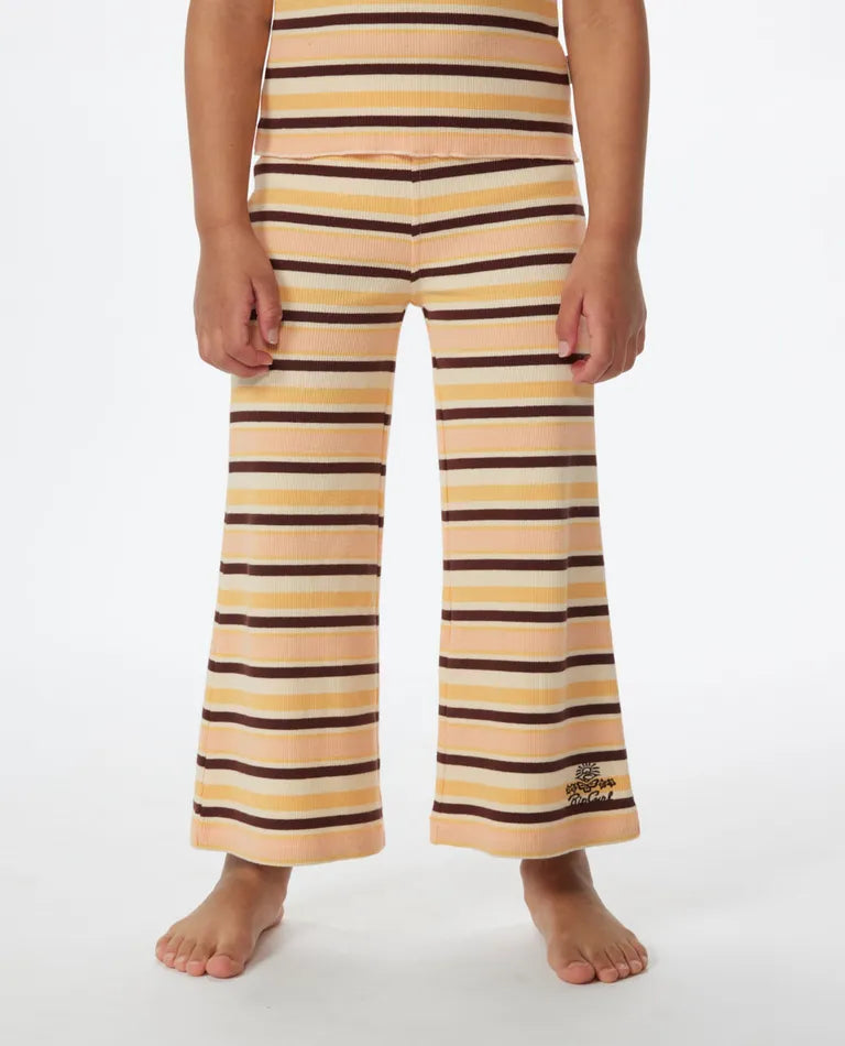 Ripcurl Crystal Stripe Bell Pant- Girl