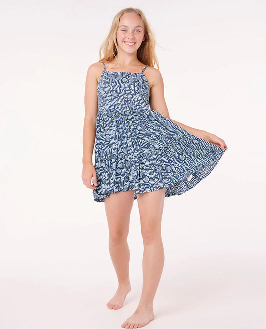 Ripcurl Sunset Luau Dress- Girl