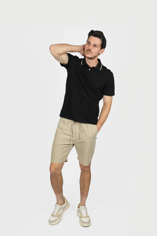 James Harper Button Pigue Polo