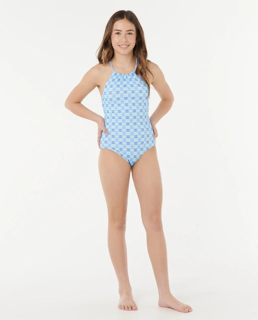 Ripcurl Sunset Rib One Piece- Girls