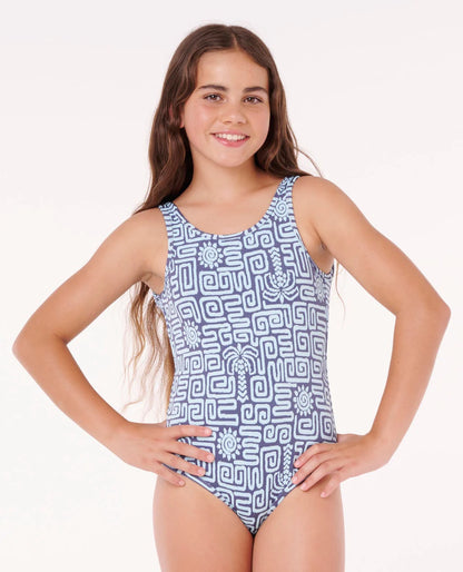 Ripcurl Sunset Luau One Piece- Girl