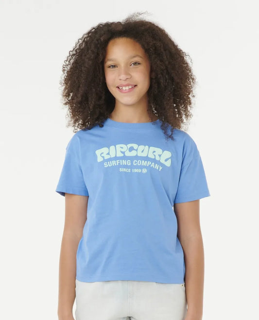 Ripcurl Surf Puff Relaxed Tee- Girl