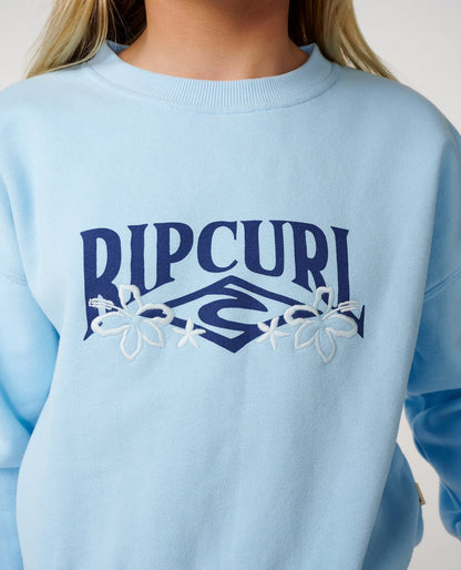 Ripcurl Tropical Cropped Crew- Girl