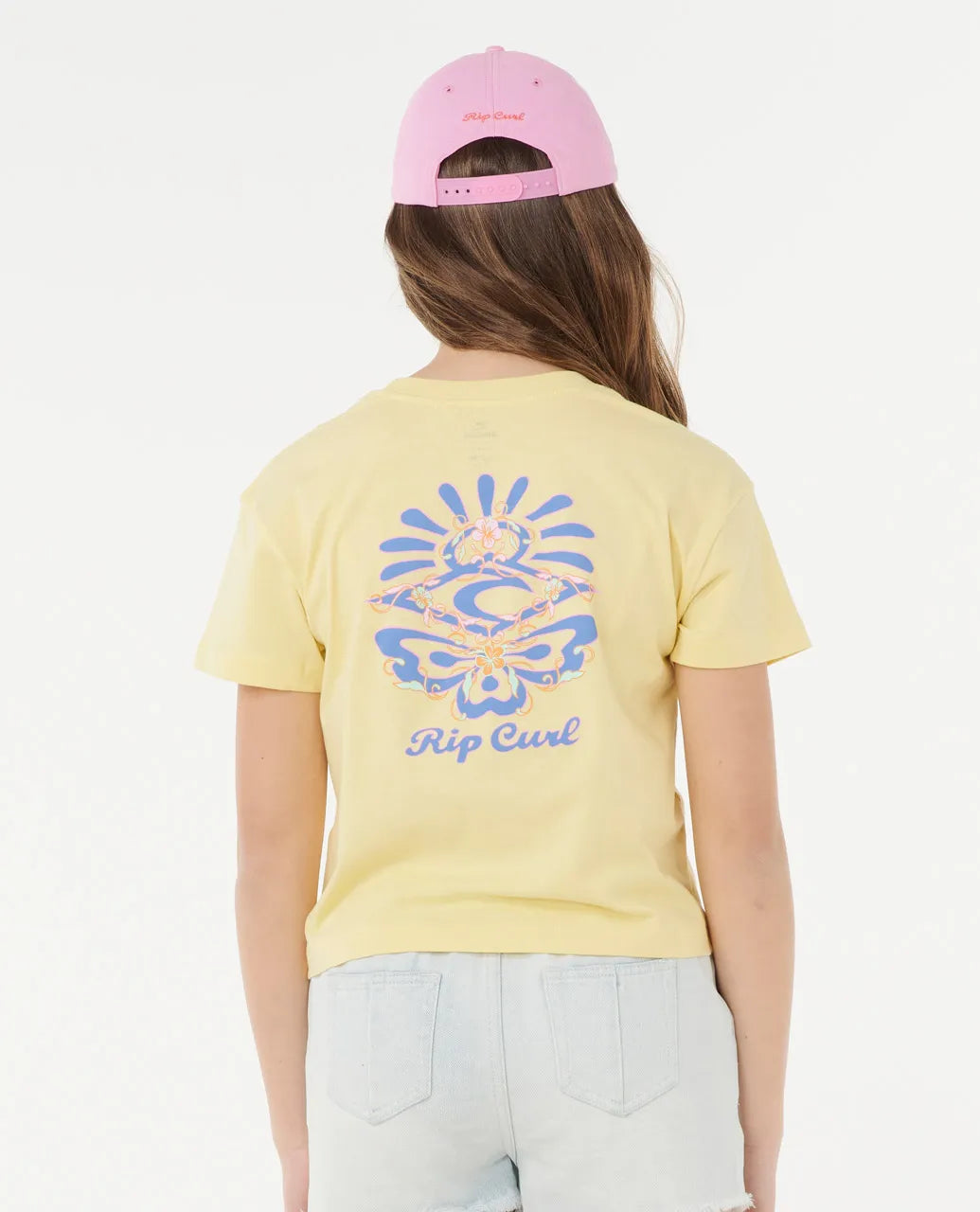 Ripcurl Sunset Skies Crop Tee- Girl
