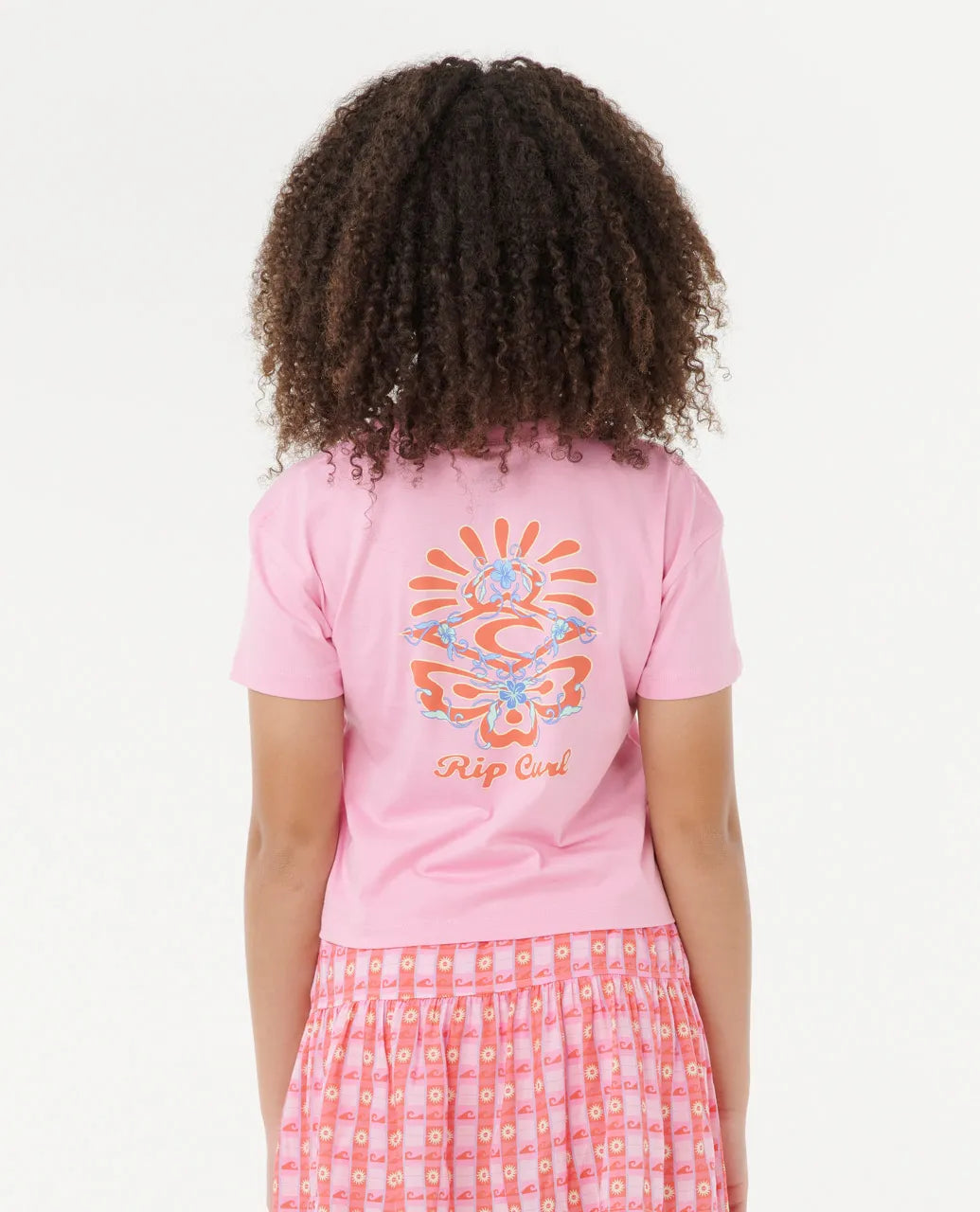 Ripcurl Sunset Skies Crop Tee- Girl
