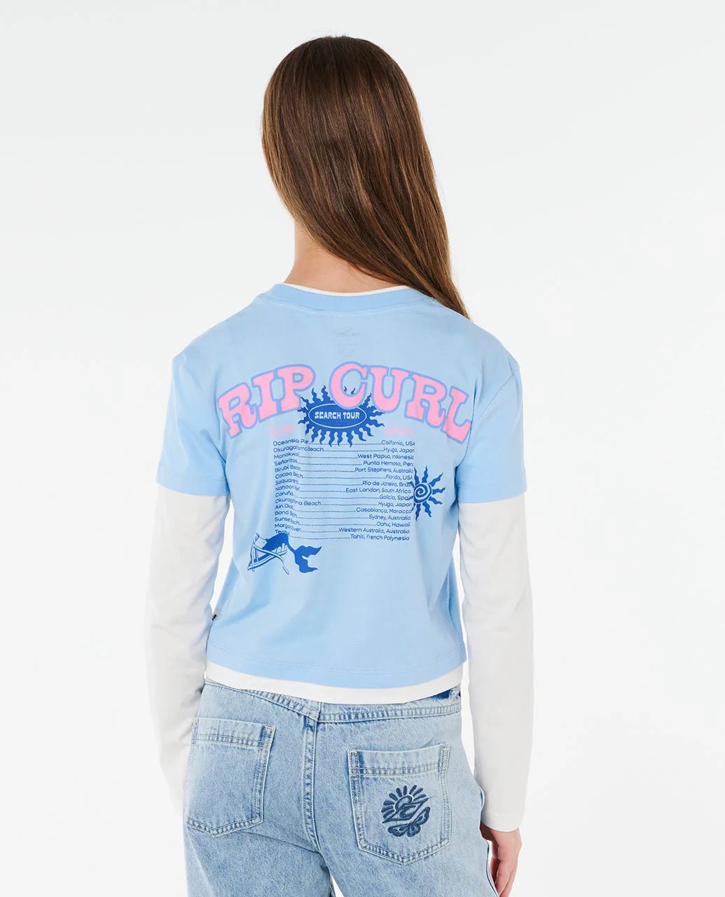 Ripcurl Sunshine Squad LS Tee- Girl