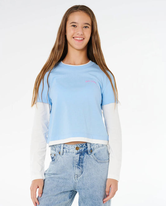 Ripcurl Sunshine Squad LS Tee- Girl