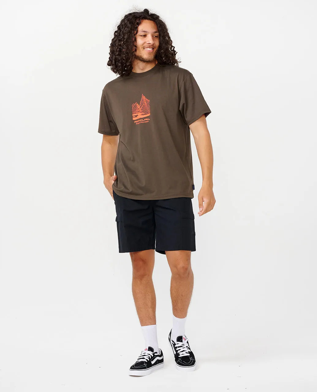 Ripcurl Vaporcool Search Frequency Tee