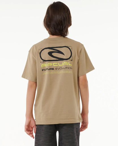 Ripcurl Future Evolution Logo Tee- Boy