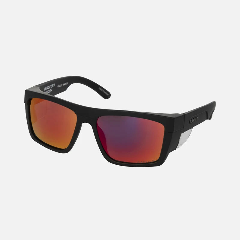 Carve Volley Matt Black/Grey w Red polarized