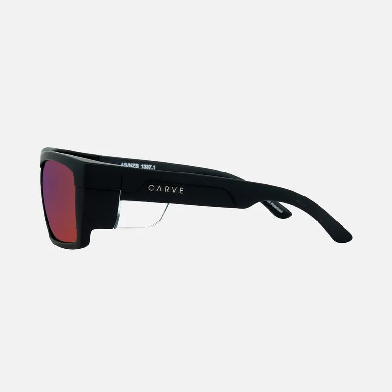 Carve Volley Matt Black/Grey w Red polarized