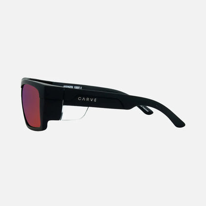 Carve Volley Matt Black/Grey w Red polarized