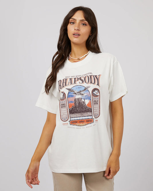 All About Eve Sky Dance Oversized Tee