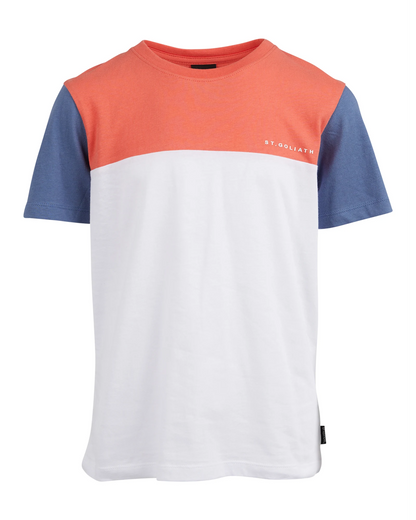 St Goliath Boys Classic Colour Block Tee