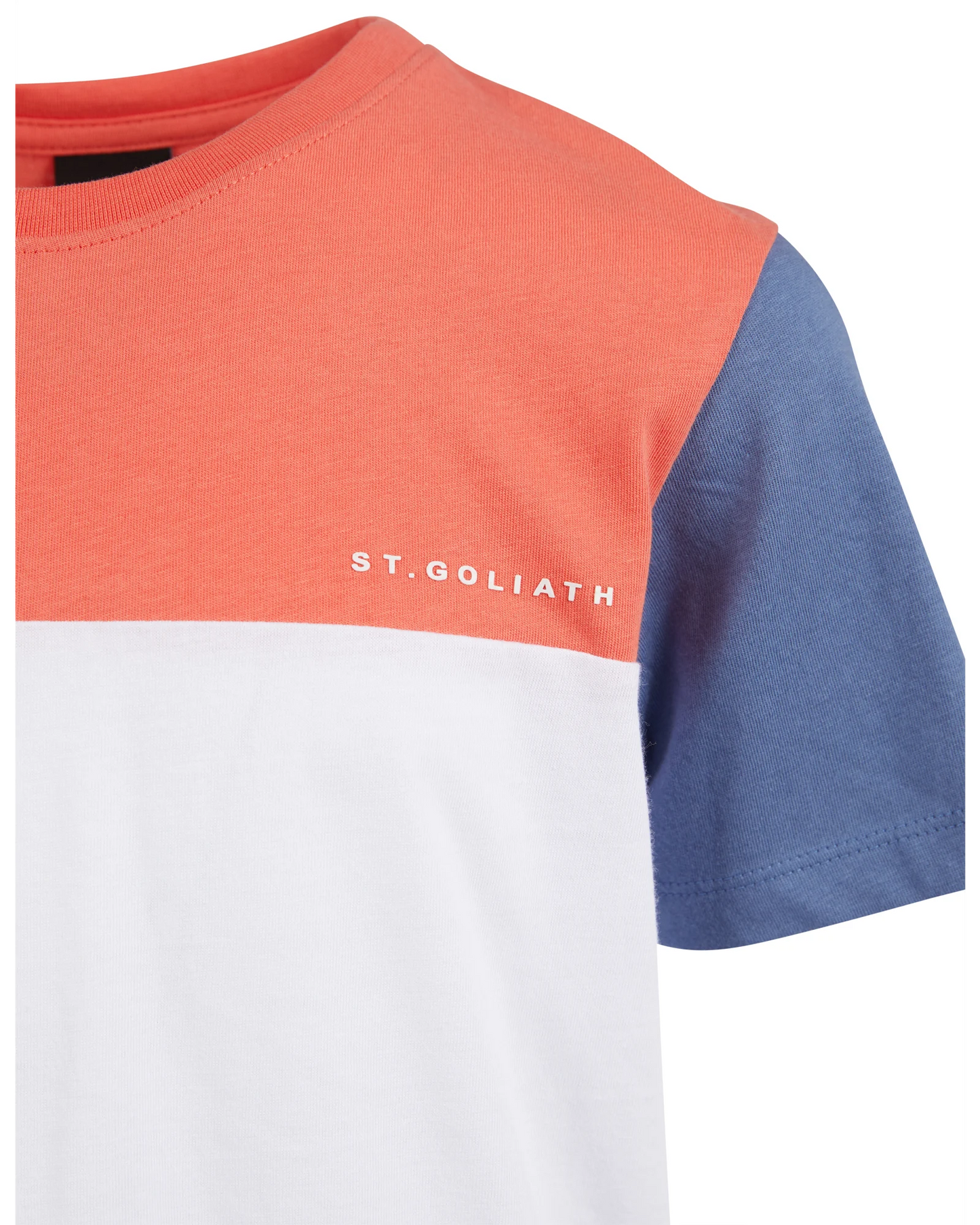 St Goliath Boys Classic Colour Block Tee