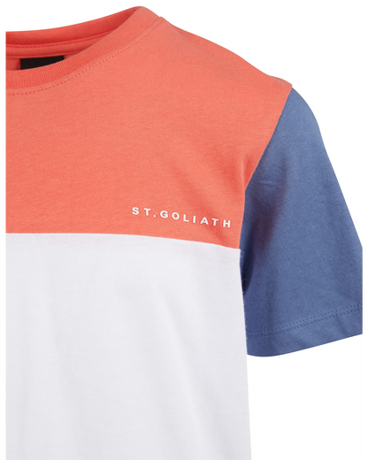 St Goliath Boys Classic Colour Block Tee