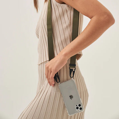 Louve Collection Phone Crossbody Lanyard