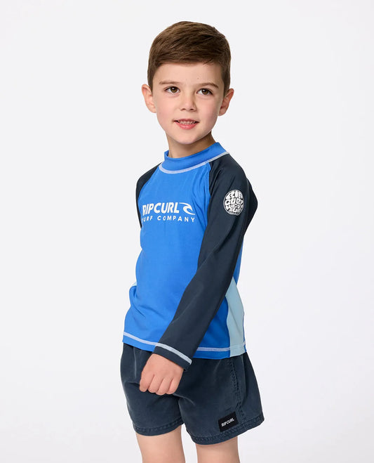 Ripcurl Shock UPF LS Rash Vest- Boys