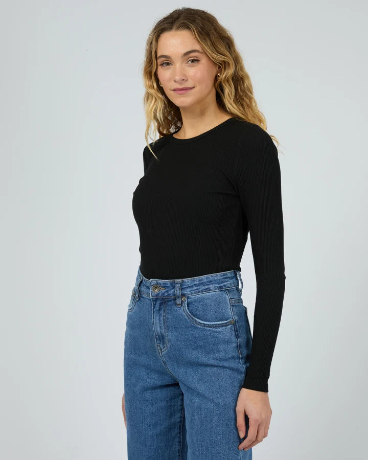 Silent Theory Rib LS Tee