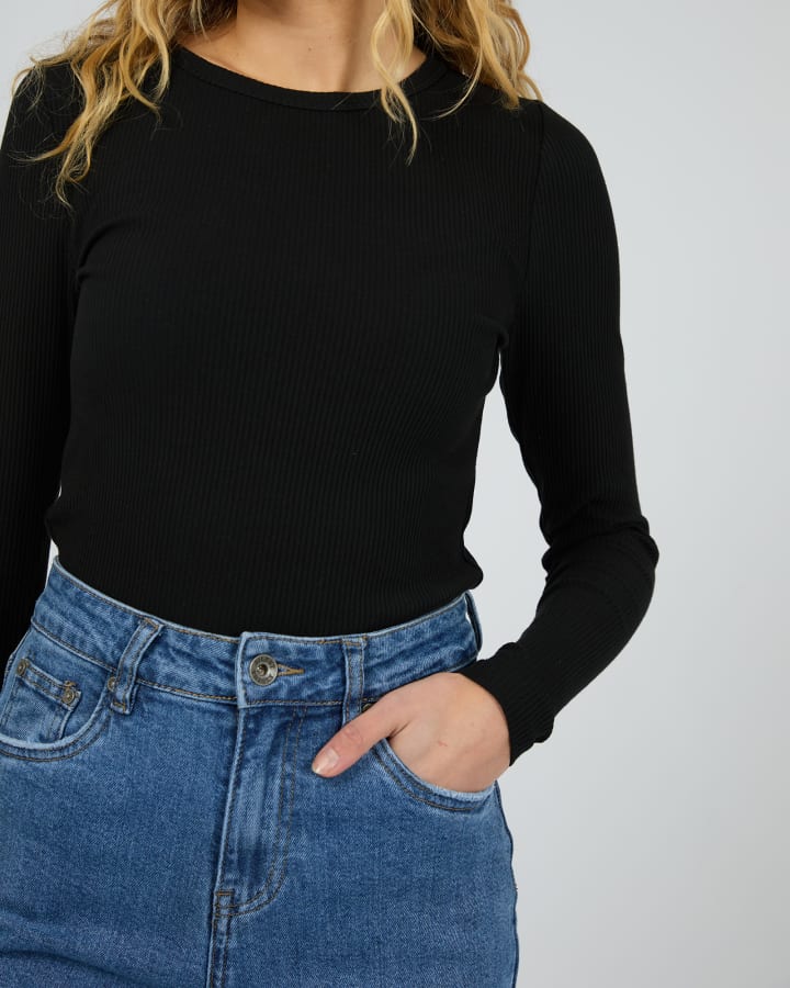 Silent Theory Rib LS Tee