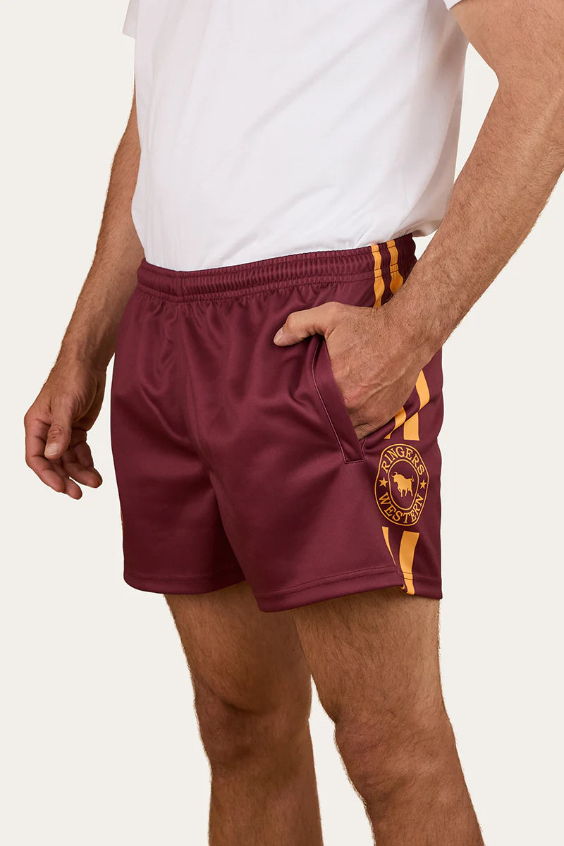 Ringers Western Mens Ringers Footy Short