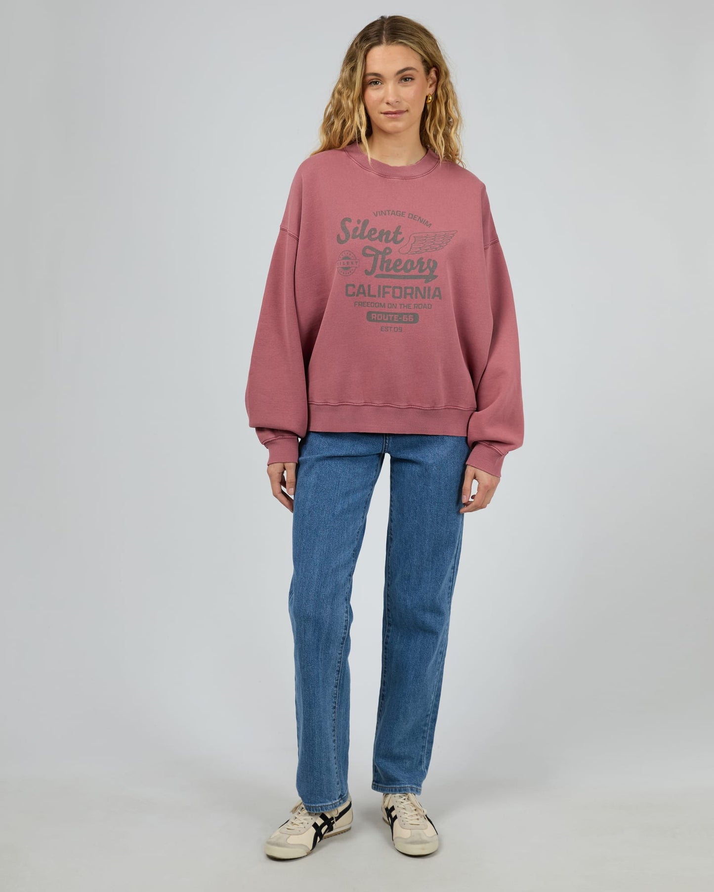 Silent Theory Vintage Denim Crew