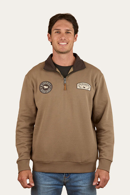 Ringers Western Lachlan Mens 1/4 Zip Crew