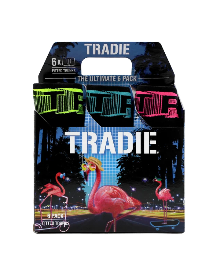 Tradie Mens 6Pk Trunk