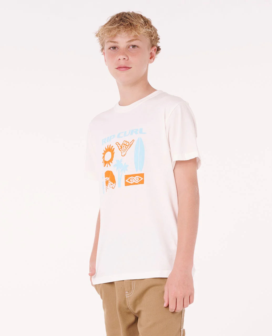 Ripcurl Island Paradiso Logo Tee- Boy