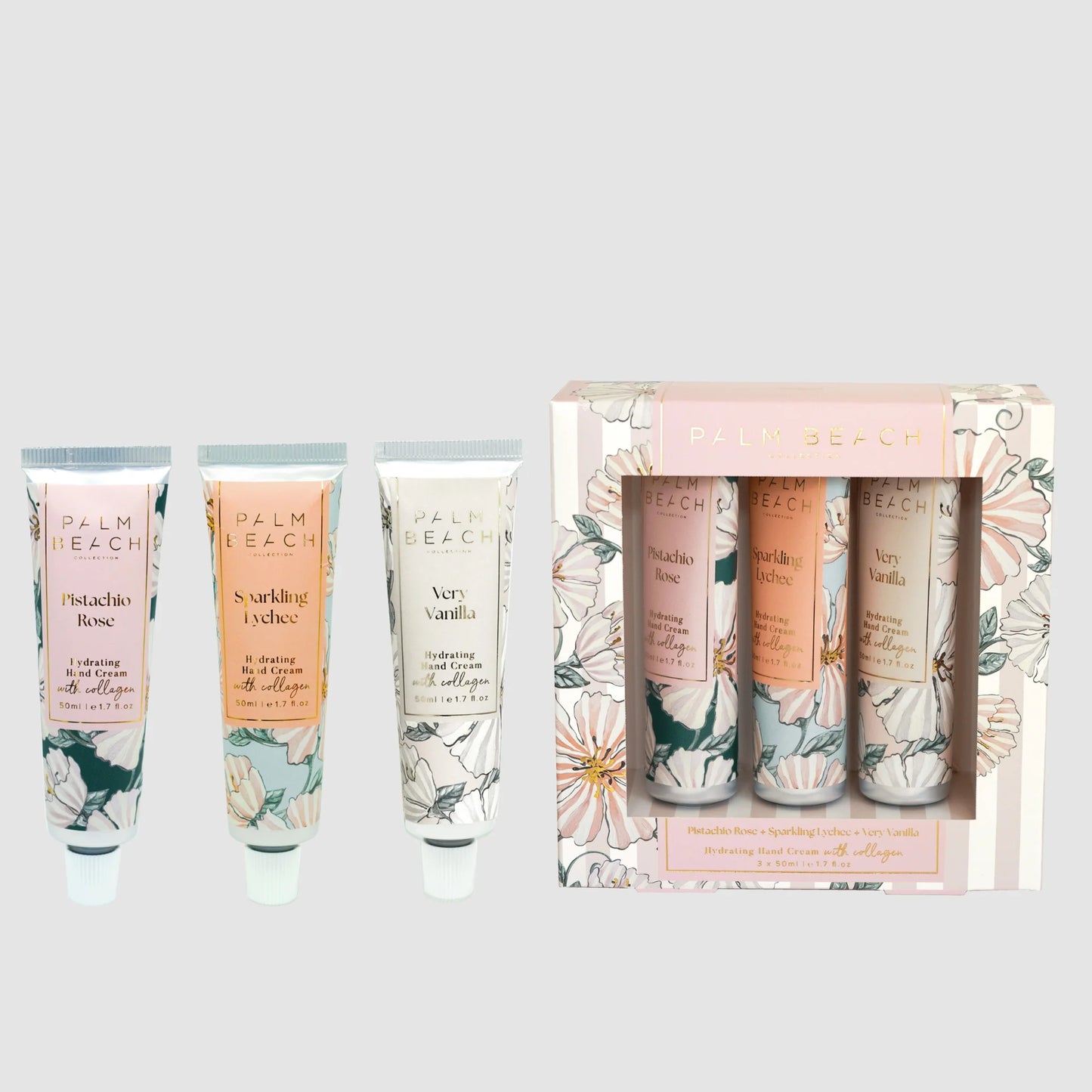 Palm Beach Sunday Brunch Hand Cream Trio Set
