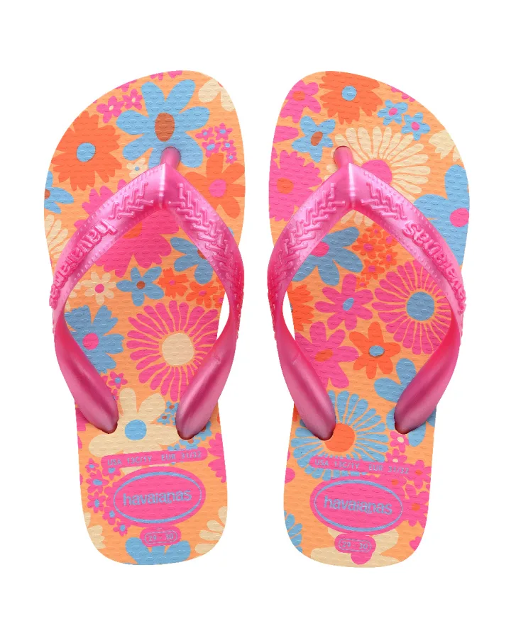 Havaianas Kids Flores Thongs