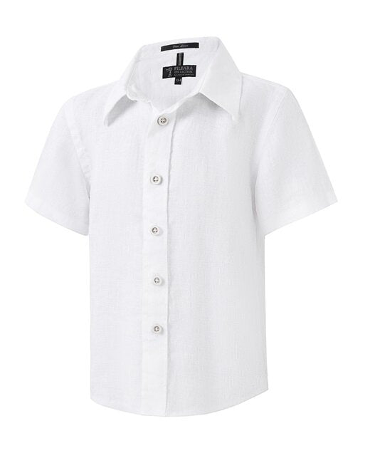 Pilbara Children's Linen S/S Shirt